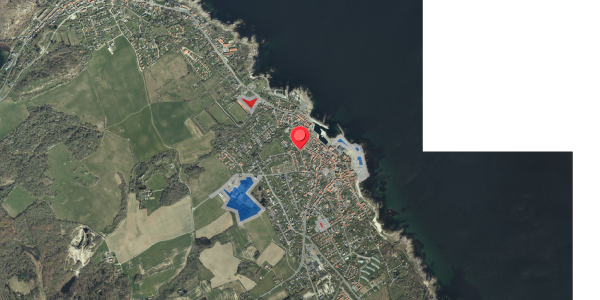 Jordforureningskort på Rosengade 14, 3770 Allinge