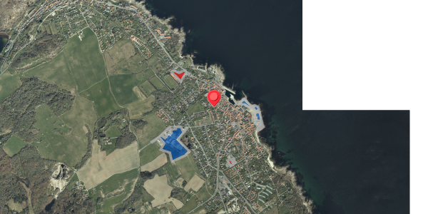 Jordforureningskort på Rosengade 16, 3770 Allinge