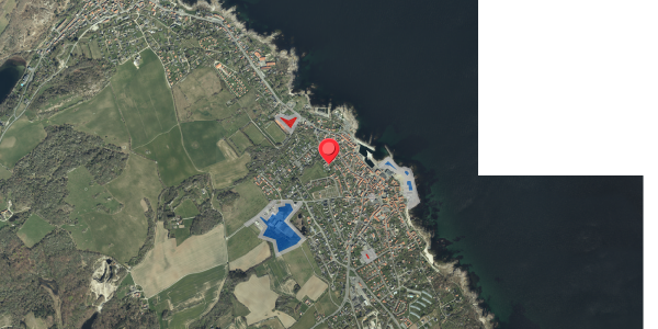 Jordforureningskort på Rosengade 17, 3770 Allinge