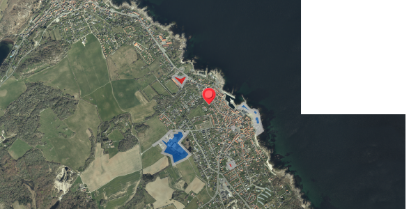 Jordforureningskort på Rosengade 19, 3770 Allinge