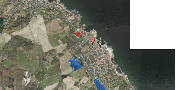 Jordforureningskort på Rosengade 21, 3770 Allinge