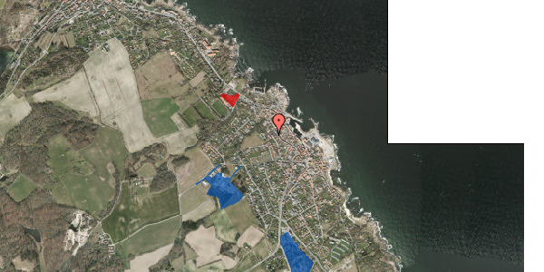 Jordforureningskort på Rosengade 24, 3770 Allinge