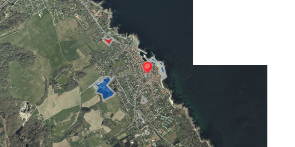 Jordforureningskort på Skolegade 2, 3770 Allinge