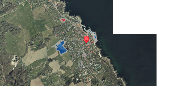 Jordforureningskort på Storegade 8, 1. , 3770 Allinge
