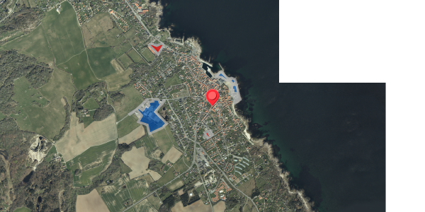 Jordforureningskort på Storegade 10, st. th, 3770 Allinge