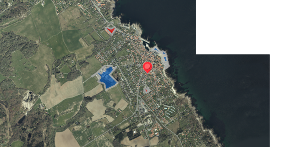 Jordforureningskort på Storegade 18, 3770 Allinge