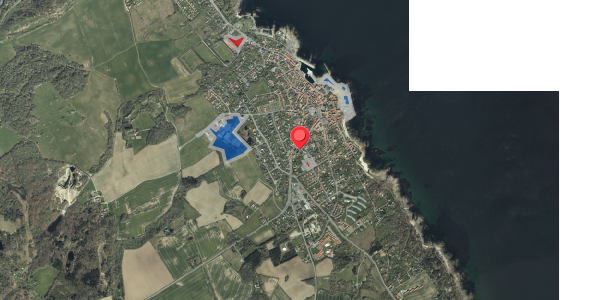 Jordforureningskort på Storegade 19E, 3770 Allinge