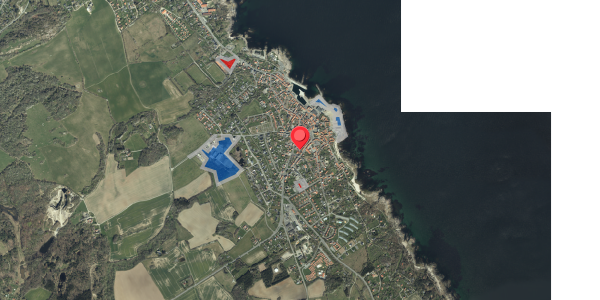 Jordforureningskort på Storegade 22, 3770 Allinge