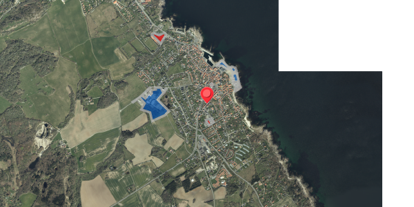 Jordforureningskort på Storegade 28, 3770 Allinge