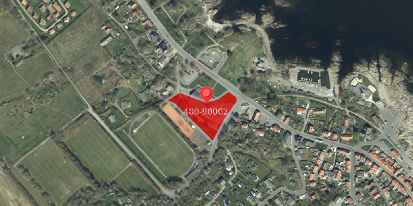 Jordforureningskort på Strandvejen 1, 3770 Allinge