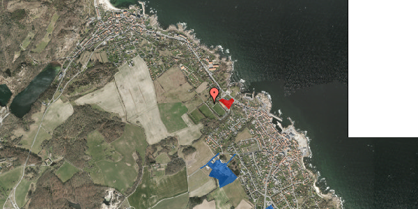 Jordforureningskort på Strandvejen 9, 3770 Allinge