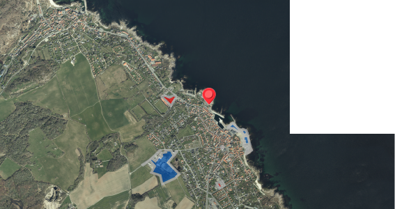Jordforureningskort på Sverigesvej 7, 3770 Allinge