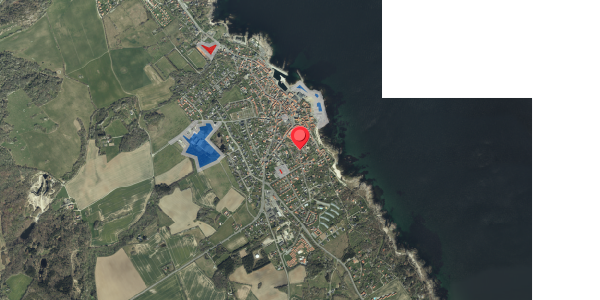 Jordforureningskort på Søndergade 11, 3770 Allinge