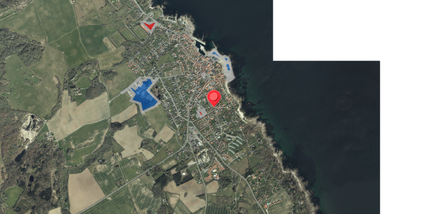 Jordforureningskort på Søndergade 22, 3770 Allinge