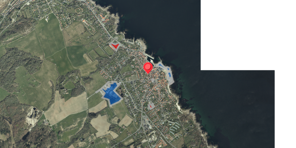 Jordforureningskort på Theaterstræde 1, 3770 Allinge