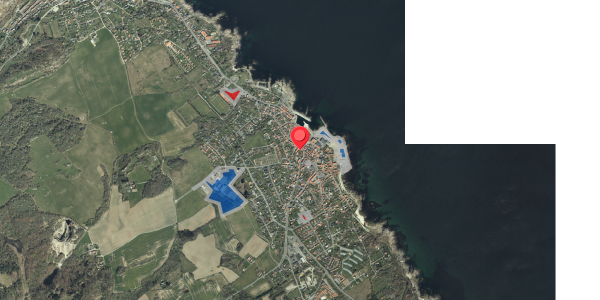 Jordforureningskort på Theaterstræde 1A, . , 3770 Allinge
