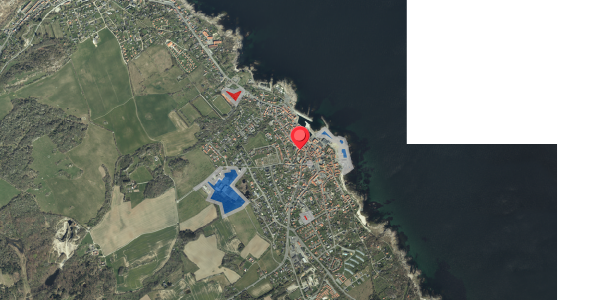 Jordforureningskort på Theaterstræde 2, 3770 Allinge