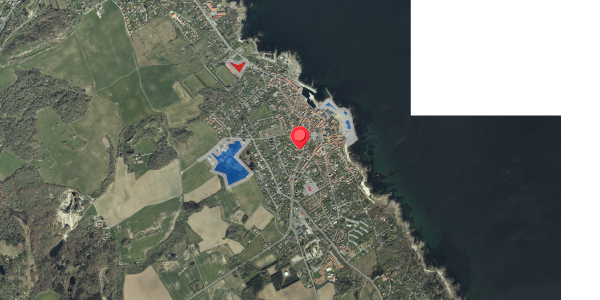 Jordforureningskort på Vangevej 1, 3770 Allinge