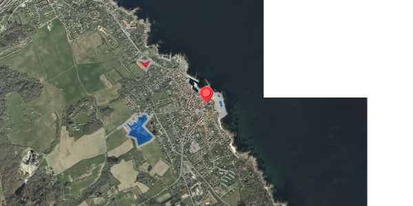 Jordforureningskort på Østergade 26, 3770 Allinge