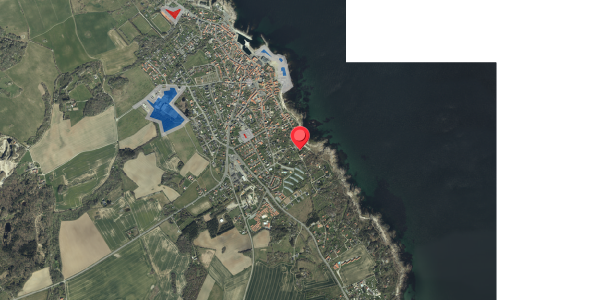 Jordforureningskort på Åsbakken 5, 3770 Allinge