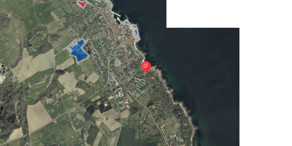 Jordforureningskort på Åsbakken 7, 3770 Allinge