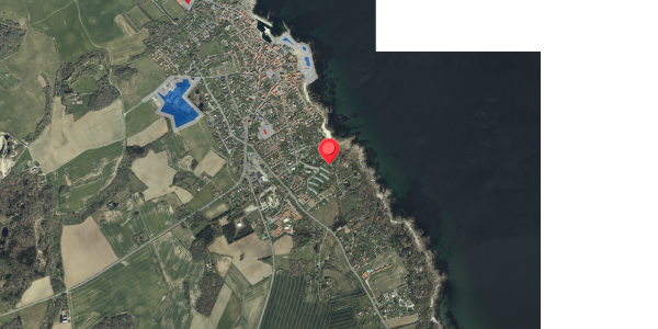 Jordforureningskort på Åsbakken 8, 3770 Allinge