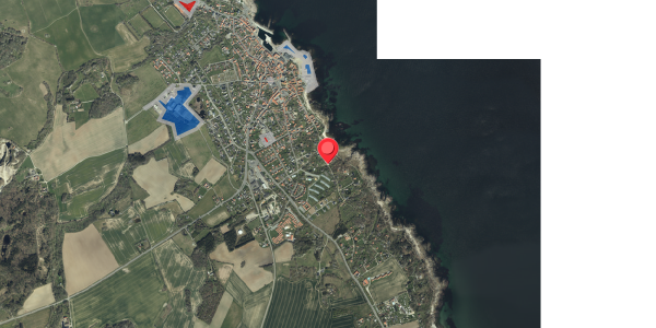 Jordforureningskort på Åsbakken 9, 3770 Allinge