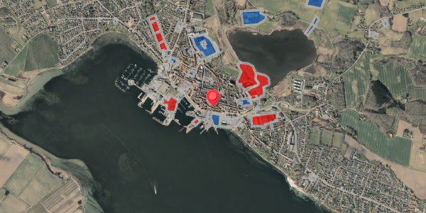 Jordforureningskort på Adelgade 9, 5600 Faaborg