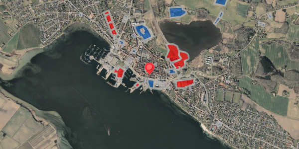 Jordforureningskort på Adelgade 11, 5600 Faaborg