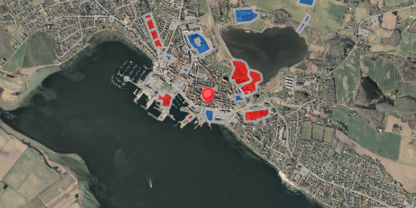 Jordforureningskort på Adelgade 18, 5600 Faaborg
