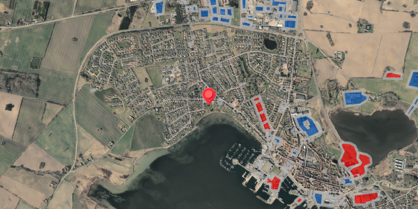 Jordforureningskort på Bjernevej 13, 5600 Faaborg