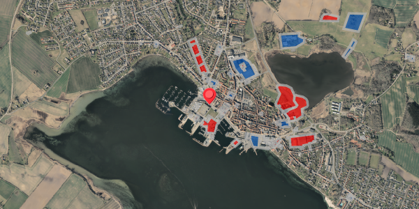 Jordforureningskort på Havnegade 13, 5600 Faaborg