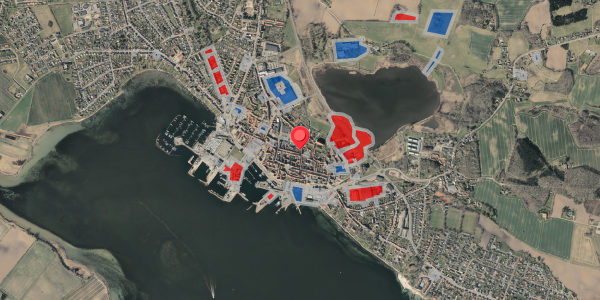 Jordforureningskort på Klostergade 1, 5600 Faaborg