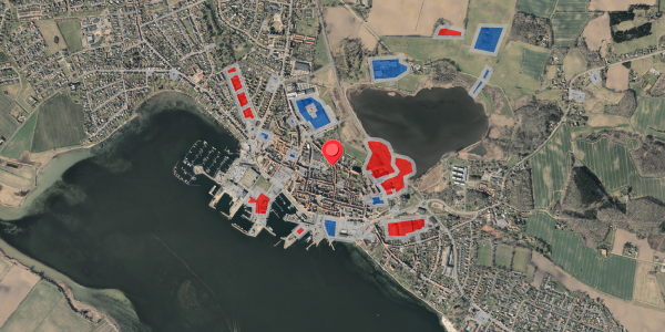 Jordforureningskort på Klostergade 21, 5600 Faaborg