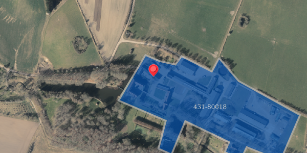 Jordforureningskort på Steensgaard 9, 5642 Millinge