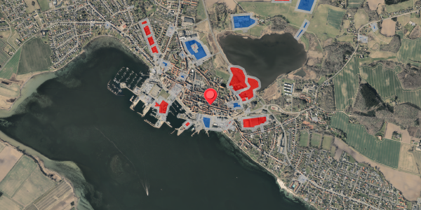Jordforureningskort på Østergade 13, 5600 Faaborg