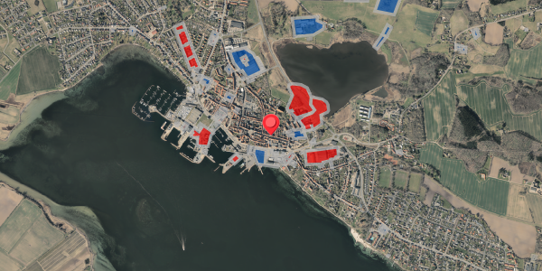 Jordforureningskort på Østergade 21, 5600 Faaborg