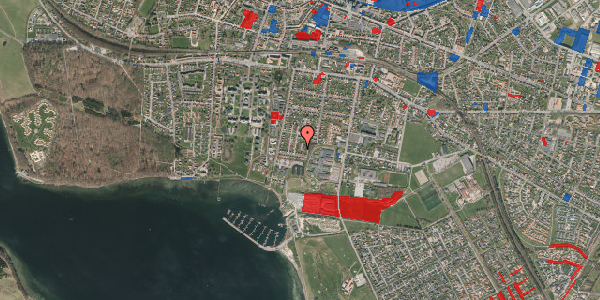 Jordforureningskort på Astersvej 13, 5500 Middelfart