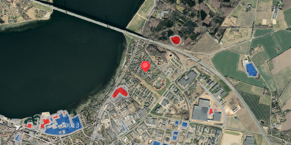 Jordforureningskort på Udsigten 21, 5500 Middelfart