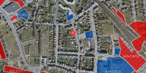 Jordforureningskort på Bredahlsgade 21, 5800 Nyborg
