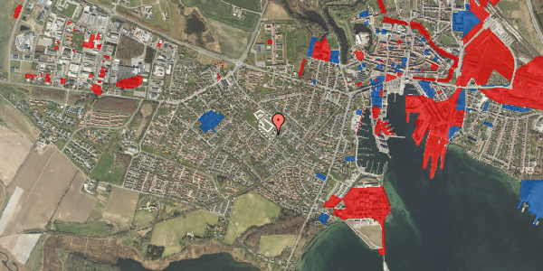 Jordforureningskort på Egeparken 21, 5800 Nyborg