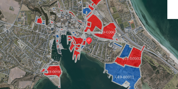 Jordforureningskort på Gartnergade 13, 5800 Nyborg