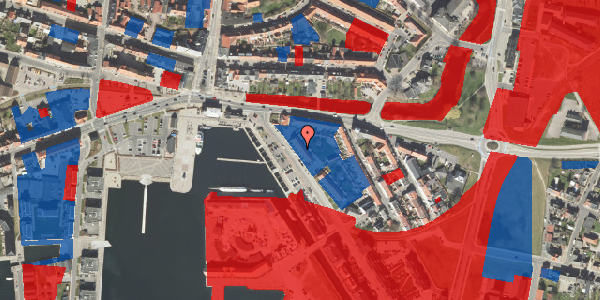 Jordforureningskort på Toldbodgade 9, 5800 Nyborg
