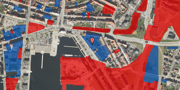Jordforureningskort på Toldbodgade 13, 5800 Nyborg