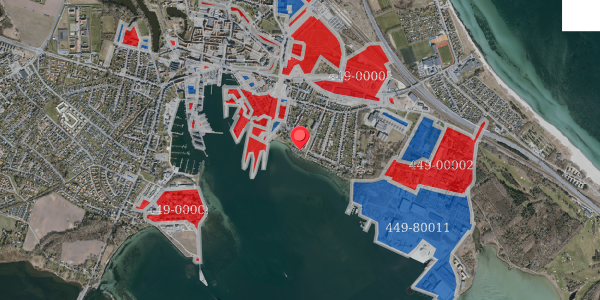 Jordforureningskort på Holmen 7, 5800 Nyborg