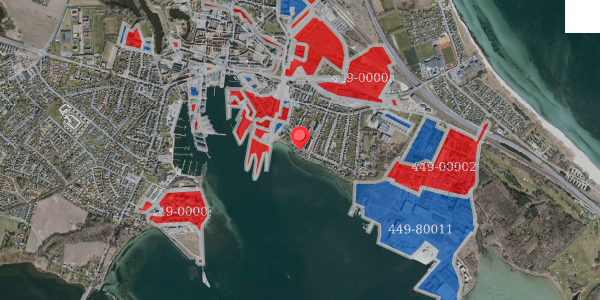 Jordforureningskort på Holmen 11, 5800 Nyborg