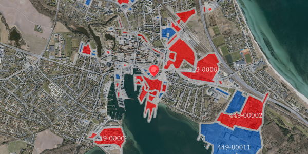 Jordforureningskort på Jernbanegade 21, . , 5800 Nyborg