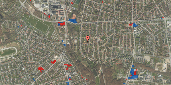Jordforureningskort på Aarestrupsvej 6, 5230 Odense M