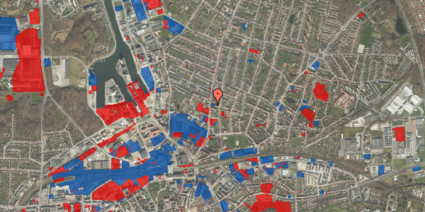 Jordforureningskort på Annasholmsgade 2, 3. , 5000 Odense C