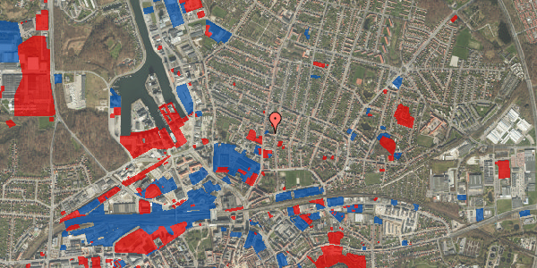 Jordforureningskort på Annasholmsgade 4, 1. , 5000 Odense C